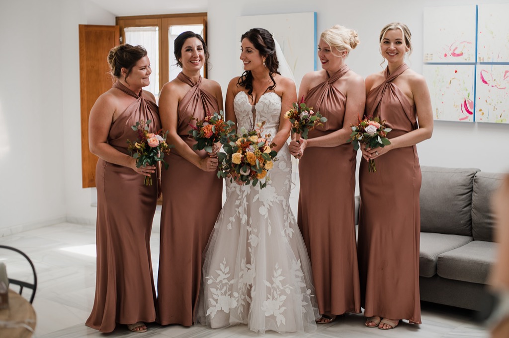 bridesmaids destination wedding sevilla