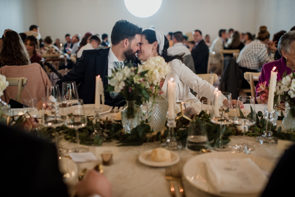 beso boda organizadora sueños