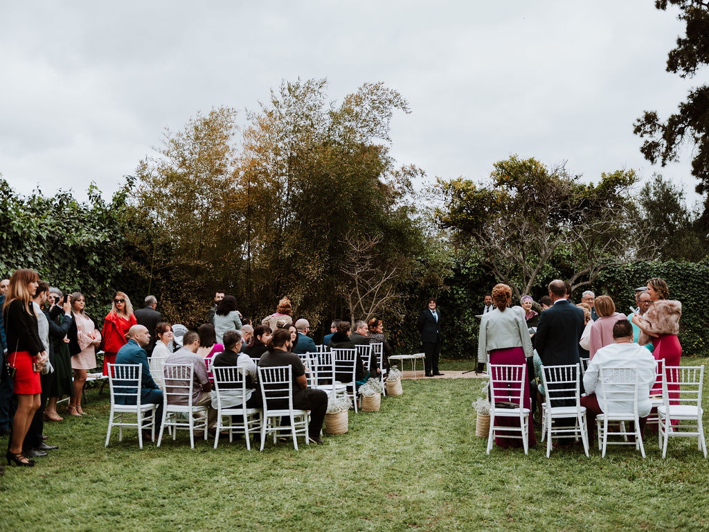 ceremonia civil boda invierno