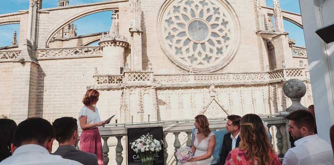 boda en el centro de sevilla